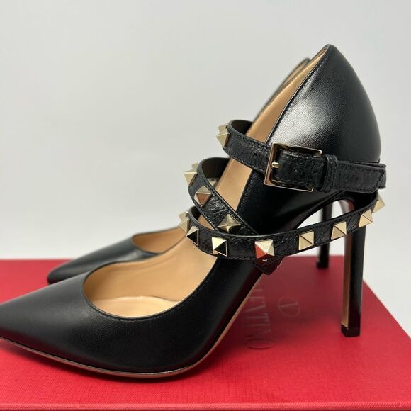 Valentino Rockstud Wrap Pumps - Picture 6 of 12